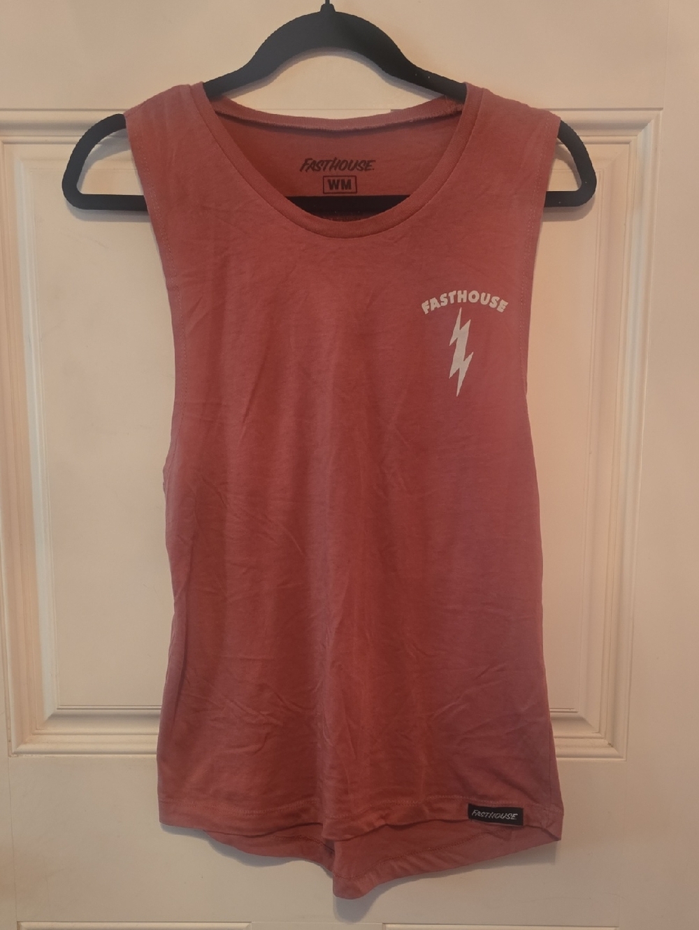 Fasthouse Women's Muscle Tee in Dusty Rose